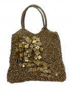 ANTEPRIMAアンテプリマ）の古着「フラワーモチーフワイヤーバッグ」｜ゴールド