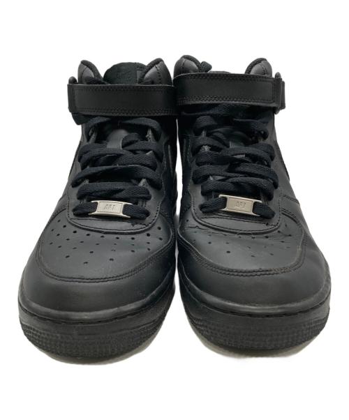 NIKE（ナイキ）NIKE (ナイキ) AIR FORCE 1 MID (GS) ブラック サイズ:25の古着・服飾アイテム