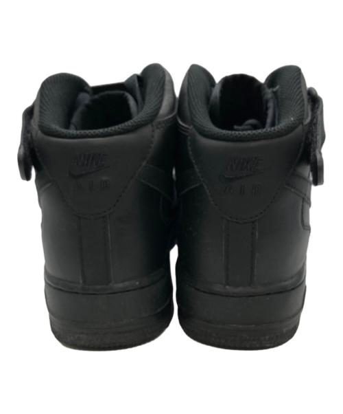 NIKE（ナイキ）NIKE (ナイキ) AIR FORCE 1 MID (GS) ブラック サイズ:25の古着・服飾アイテム