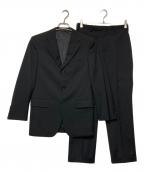 BURBERRY BLACK LABELバーバリーブラックレーベル）の古着「3Bセットアップスーツ」｜ブラック