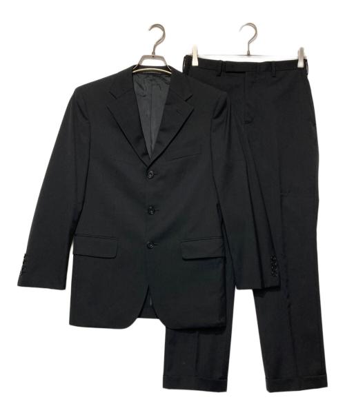 BURBERRY BLACK LABEL（バーバリーブラックレーベル）BURBERRY BLACK LABEL (バーバリーブラックレーベル) 3Bセットアップスーツ ブラック サイズ:36Rの古着・服飾アイテム