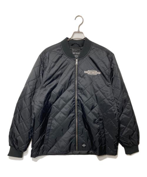HARLEY-DAVIDSON（ハーレーダビッドソン）HARLEY-DAVIDSON (ハーレーダビッドソン) オールドイングリッシュスタックBar & Shieldジャケット ブラック サイズ:XL 未使用品の古着・服飾アイテム