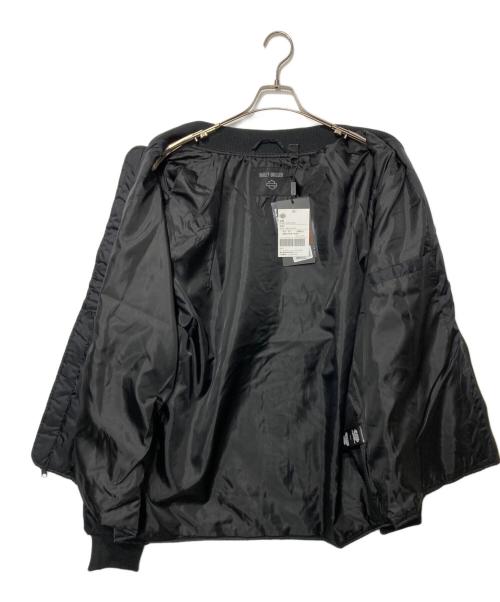 HARLEY-DAVIDSON（ハーレーダビッドソン）HARLEY-DAVIDSON (ハーレーダビッドソン) オールドイングリッシュスタックBar & Shieldジャケット ブラック サイズ:XL 未使用品の古着・服飾アイテム