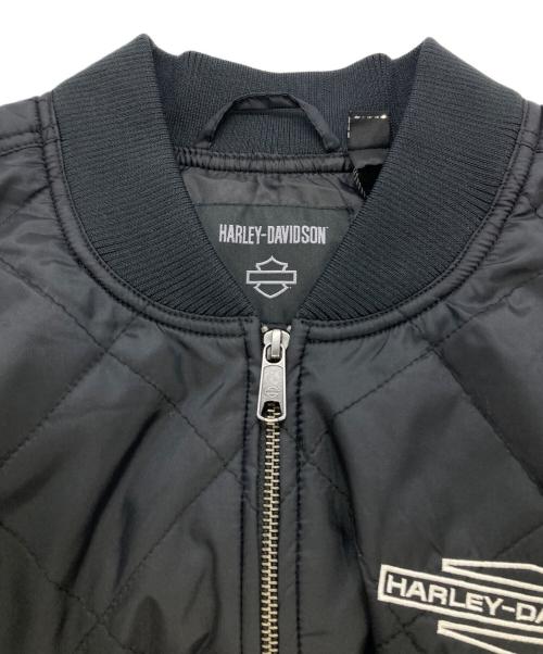 HARLEY-DAVIDSON（ハーレーダビッドソン）HARLEY-DAVIDSON (ハーレーダビッドソン) オールドイングリッシュスタックBar & Shieldジャケット ブラック サイズ:XL 未使用品の古着・服飾アイテム