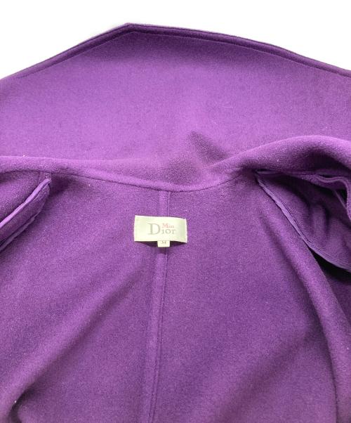 MISS Dior（ミス ディオール）MISS Dior (ミス ディオール) リバーコート パープル サイズ:Mの古着・服飾アイテム