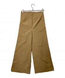avec deuxclefs（アヴェクデュクレ）の古着「ワイドパンツ」｜ベージュ