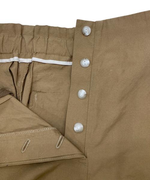 avec deuxclefs（アヴェクデュクレ）avec deuxclefs (アヴェクデュクレ) ワイドパンツ ベージュ サイズ:Ｍの古着・服飾アイテム