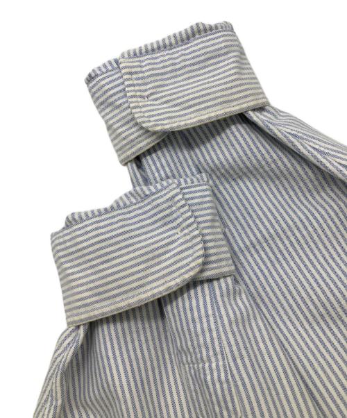 RALPH LAUREN（ラルフローレン）RALPH LAUREN (ラルフローレン) ストライプシャツ スカイブルー サイズ:XLの古着・服飾アイテム