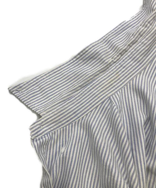 RALPH LAUREN（ラルフローレン）RALPH LAUREN (ラルフローレン) ストライプシャツ スカイブルー サイズ:XLの古着・服飾アイテム