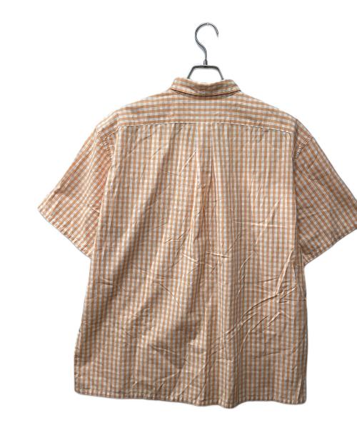 RALPH LAUREN（ラルフローレン）RALPH LAUREN (ラルフローレン) GREGGOR半袖ボタンダウンシャツ オレンジ サイズ:XLの古着・服飾アイテム