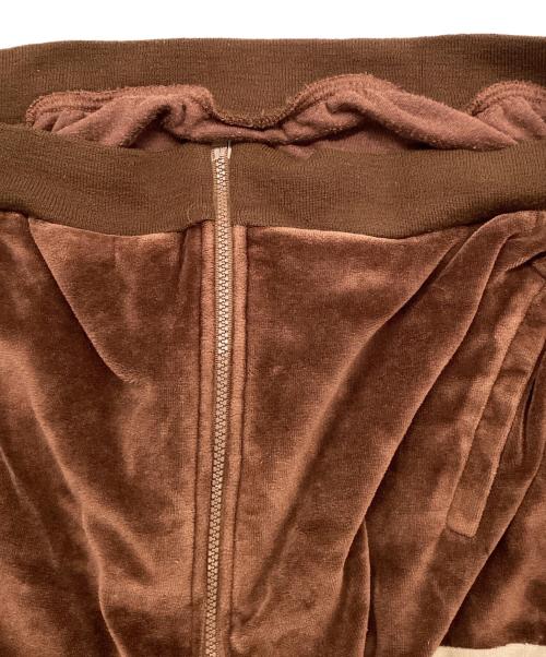 pierre cardin（ピエール・カルダン）pierre cardin (ピエール・カルダン) ベロアトラックジャケット ブラウン サイズ:Lの古着・服飾アイテム