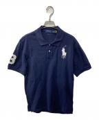 POLO RALPH LAURENポロ・ラルフローレン）の古着「ビッグポニーポロシャツ」｜ネイビー