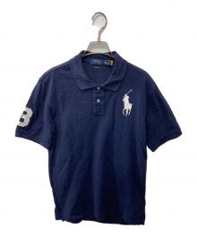 POLO RALPH LAUREN（ポロ・ラルフローレン）の古着「ビッグポニーポロシャツ」｜ネイビー