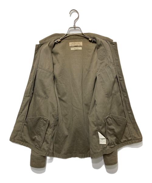 REMI RELIEF（レミレリーフ）REMI RELIEF (レミレリーフ) 装飾ワークシャツ ブラウン サイズ:Mの古着・服飾アイテム