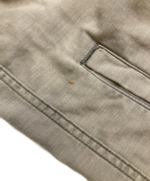 REMI RELIEF（レミレリーフ）REMI RELIEF (レミレリーフ) 装飾ワークシャツ ブラウン サイズ:Mの古着・服飾アイテム