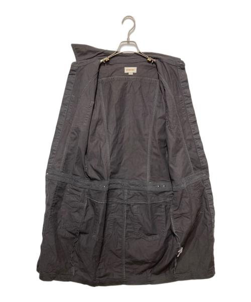DIESEL（ディーゼル）DIESEL (ディーゼル) ワークシャツワンピース グレー サイズ:XLの古着・服飾アイテム
