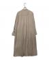 23区 (ニジュウサンク) ウールストレッチツイルピンタックワンピース ベージュ サイズ:38：6000円
