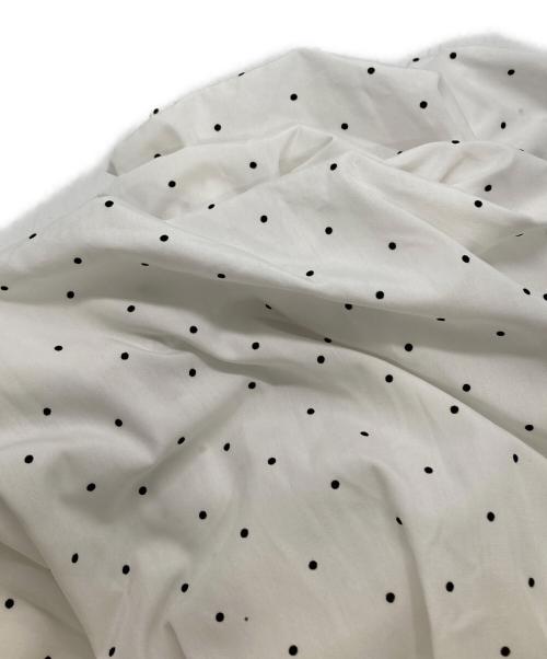 maison de dolce（メゾンドドルチェ）maison de dolce (メゾンドドルチェ) バルーンフレアブラウス ホワイト サイズ:Fの古着・服飾アイテム