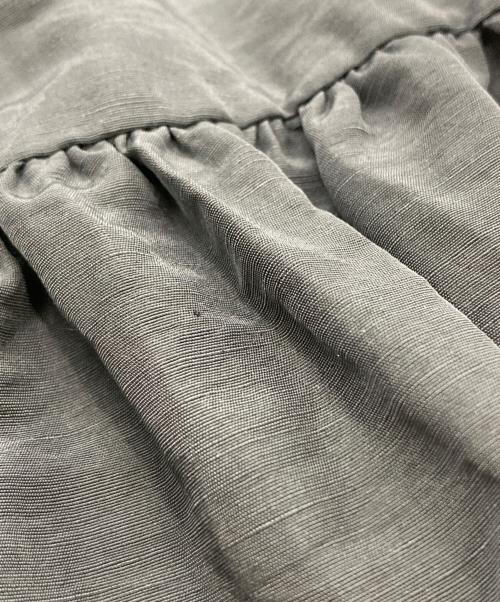 YORI（ヨリ）YORI (ヨリ) ショートパフギャザーブラウス ブラック サイズ:36の古着・服飾アイテム