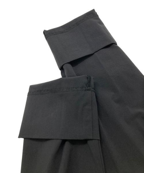 YORI（ヨリ）YORI (ヨリ) 撥水ストレッチスティックパンツ ブラック サイズ:34の古着・服飾アイテム