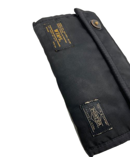 PORTER（ポーター）PORTER (ポーター) WTAPS (ダブルタップス) ロングウォレット ブラックの古着・服飾アイテム