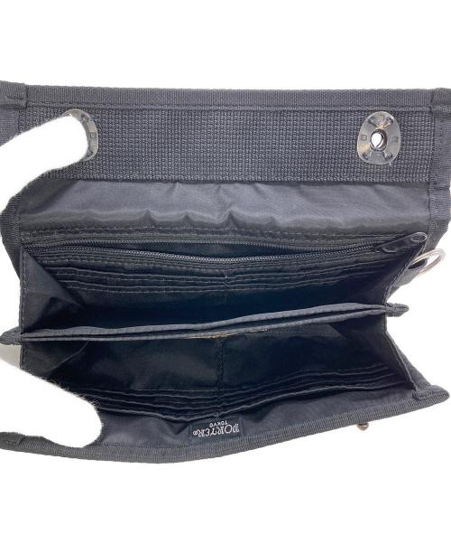 PORTER（ポーター）PORTER (ポーター) WTAPS (ダブルタップス) ロングウォレット ブラックの古着・服飾アイテム