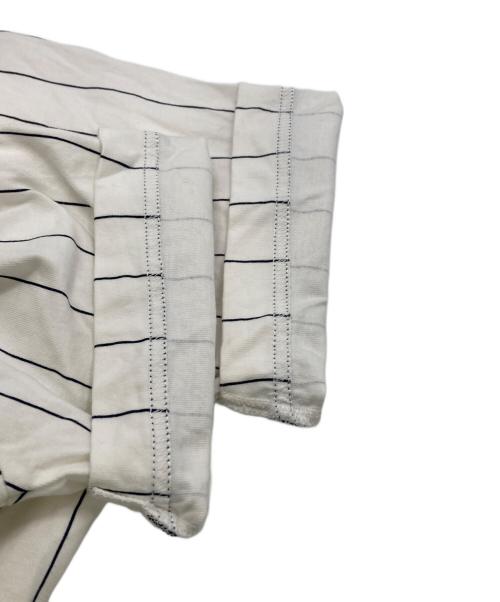 Majestic（マジェスティック）Majestic (マジェスティック) ベースボールシャツ ホワイト サイズ:Lの古着・服飾アイテム