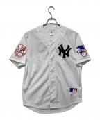 Majesticマジェスティック）の古着「ベースボールシャツ」｜ホワイト