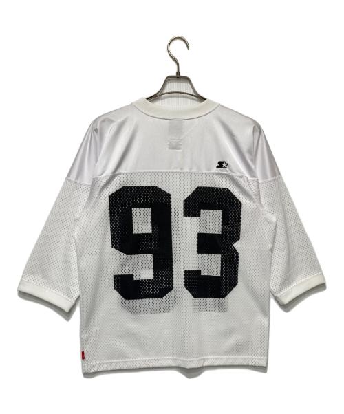 STARTER BLACK LABEL（スターターブラックレーベル）STARTER BLACK LABEL (スターターブラックレーベル) WTAPS (ダブルタップス) QB TEE ホワイト サイズ:LARGEの古着・服飾アイテム