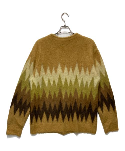 Needles（ニードルズ）Needles (ニードルズ) Mohair Cardigan イエロー サイズ:XLの古着・服飾アイテム