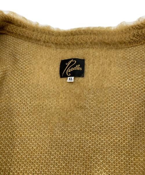 Needles（ニードルズ）Needles (ニードルズ) Mohair Cardigan イエロー サイズ:XLの古着・服飾アイテム