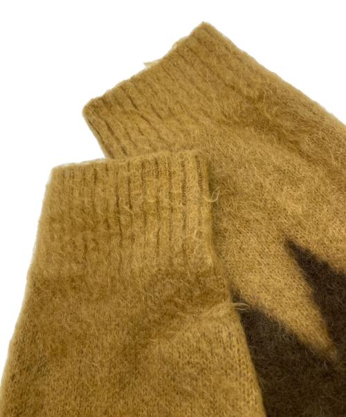 Needles（ニードルズ）Needles (ニードルズ) Mohair Cardigan イエロー サイズ:XLの古着・服飾アイテム