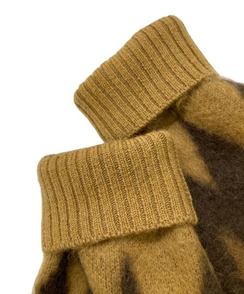 Needles（ニードルズ）Needles (ニードルズ) Mohair Cardigan イエロー サイズ:XLの古着・服飾アイテム