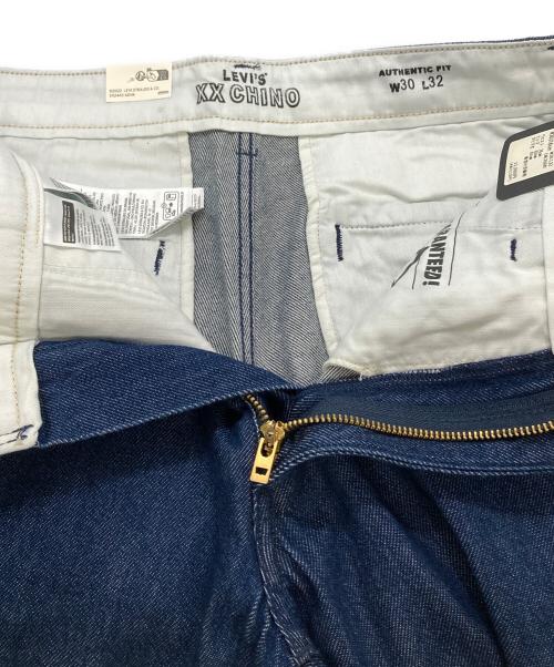 LEVI'S（リーバイス）LEVI'S (リーバイス) XX CHINO ストレートデニムパンツ ダークインディゴ サイズ:W30 L32 未使用品の古着・服飾アイテム