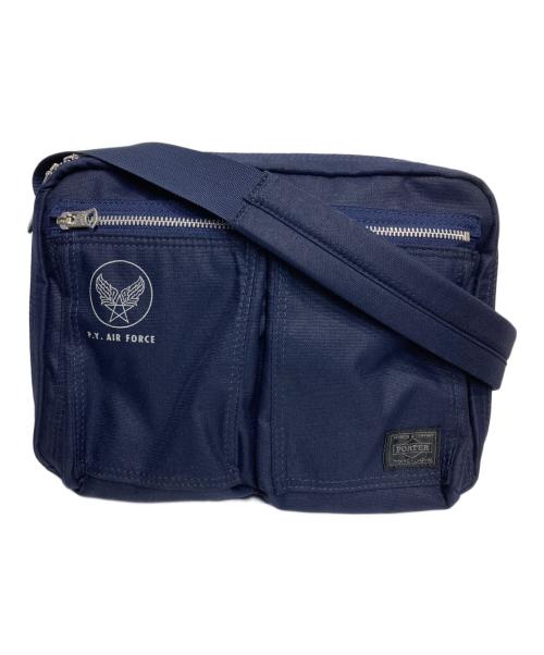 PORTER（ポーター）PORTER (ポーター) SHOULDER BAG ネイビーの古着・服飾アイテム