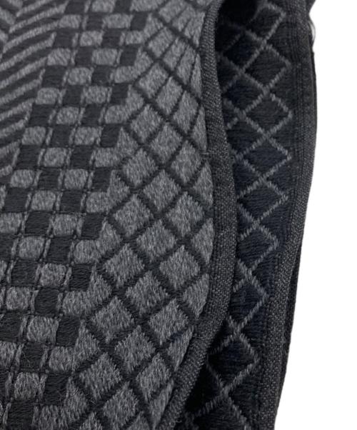 FENDI（フェンディ）FENDI (フェンディ) FFウールマフラー ブラックの古着・服飾アイテム