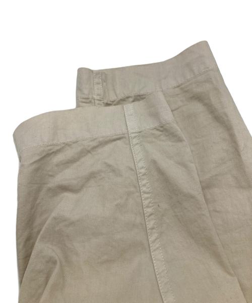 MHL（エムエイチエル）MHL (エムエイチエル) コットンリネンワークジャケット ベージュ サイズ:Lの古着・服飾アイテム