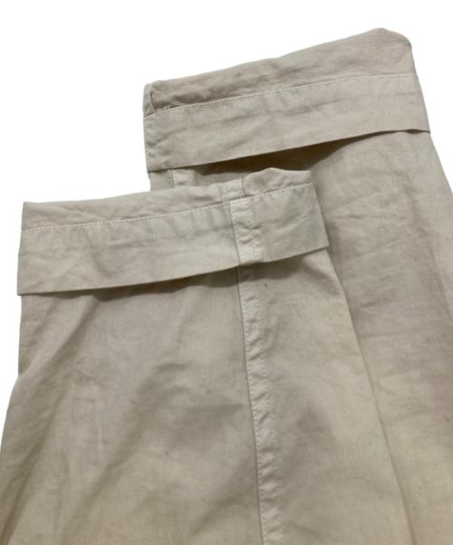 MHL（エムエイチエル）MHL (エムエイチエル) コットンリネンワークジャケット ベージュ サイズ:Lの古着・服飾アイテム