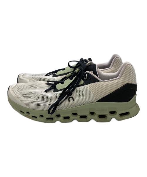 on（オン）on (オン) Cloudstratus ホワイト×グリーン サイズ:29.5㎝の古着・服飾アイテム