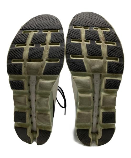 on（オン）on (オン) Cloudstratus ホワイト×グリーン サイズ:29.5㎝の古着・服飾アイテム