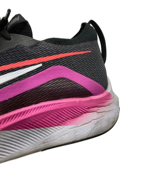 NIKE（ナイキ）NIKE (ナイキ) ZOOM FLY 4 ブラック×ピンク サイズ:29.5㎝の古着・服飾アイテム