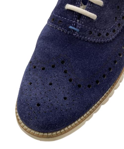 ZEROGRAND（ゼログランド）ZEROGRAND (ゼログランド) レースアップシューズ ネイビー サイズ:9 1/2の古着・服飾アイテム