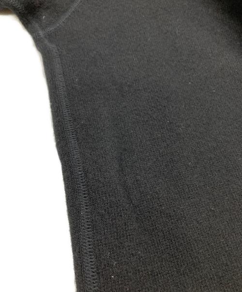 LOOPWHEELER（ループウィラー）LOOPWHEELER (ループウィラー) カシミヤ吊り裏毛ニット ブラック サイズ:Ｍの古着・服飾アイテム