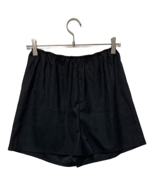 SALON adam et rope'（サロンアダムエロペ）SALON adam et rope' (サロンアダムエロペ) オーガニックコットンレースイージーパンツ ブラック サイズ:Fの古着・服飾アイテム