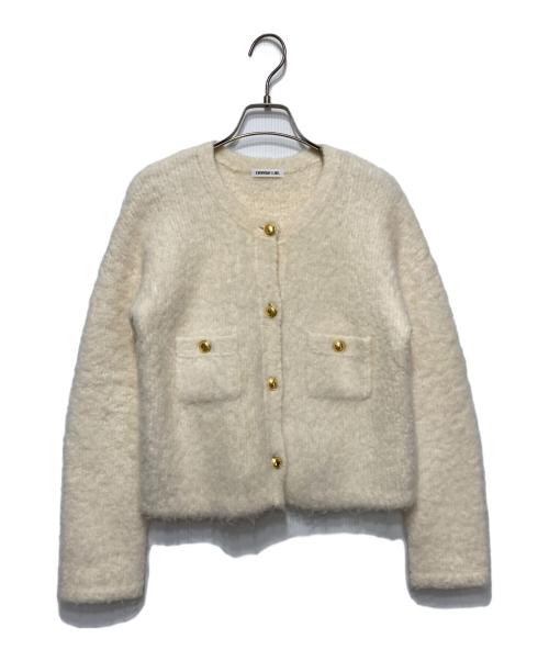 EVERYDAY I LIKE.（エヴリデイ アイ ライク）EVERYDAY I LIKE. (エヴリデイ アイ ライク) Shaggy ブレザー ジャケット アイボリー サイズ:表記無しの古着・服飾アイテム