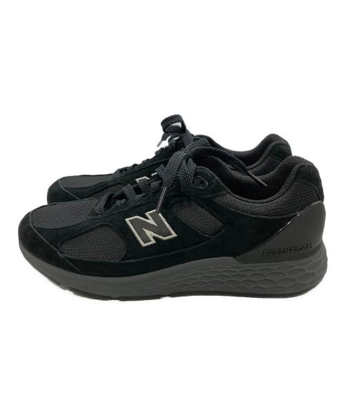 NEW BALANCE（ニューバランス）NEW BALANCE (ニューバランス) ローカットスニーカー ブラック サイズ:24.5㎝の古着・服飾アイテム
