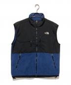 THE NORTH FACEザ ノース フェイス）の古着「フリースベスト」｜ブルー×ブラック