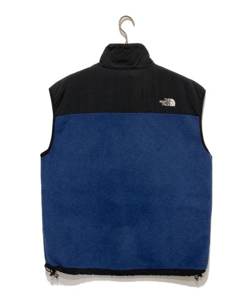 THE NORTH FACE（ザ ノース フェイス）THE NORTH FACE (ザ ノース フェイス) フリースベスト ブルー×ブラック サイズ:XLの古着・服飾アイテム