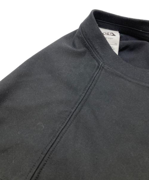 NIKE ACG（ナイキエーシージー）NIKE ACG (ナイキエージーシー) ワンポイントロゴTシャツ ブラック サイズ:XLの古着・服飾アイテム