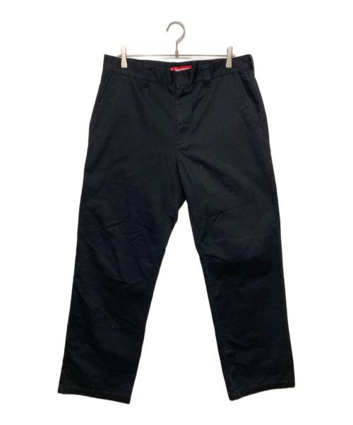 SUPREME（シュプリーム）SUPREME (シュプリーム) ワークパンツ ブラック サイズ:34の古着・服飾アイテム
